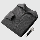 Perla- Camisola s zipem Taranto Merino Wool