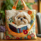 Naděžda - Ručně vyráběná taška se shih-tzu