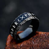 Viking Runa Midnight Prsten