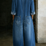 Eliška - Moderní džínový overal