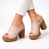 Mariela™ - Módní platformové sandály s robustními podpatky