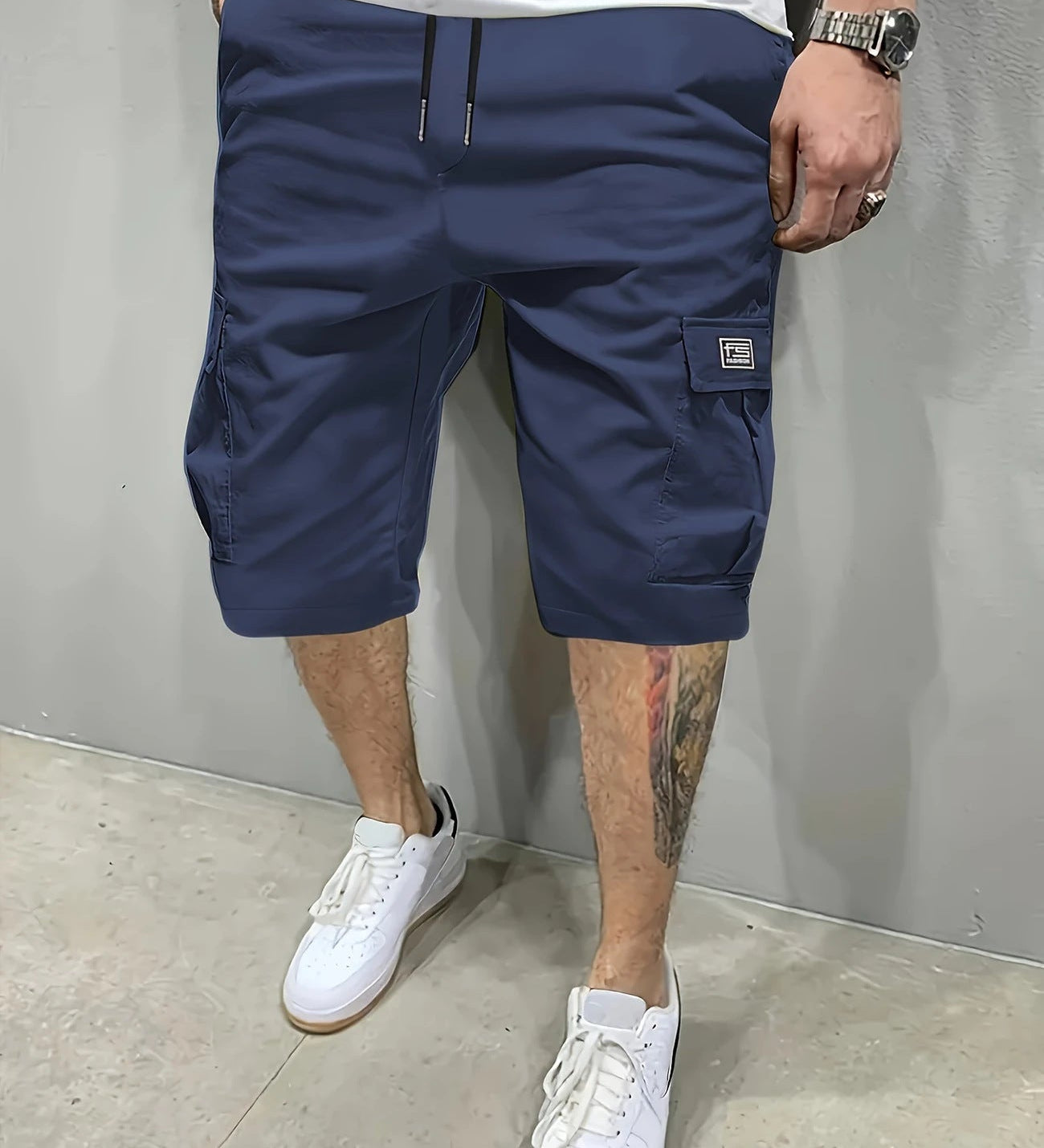 Tomáš - pánské cargo kraťasy s pohodlným střihem