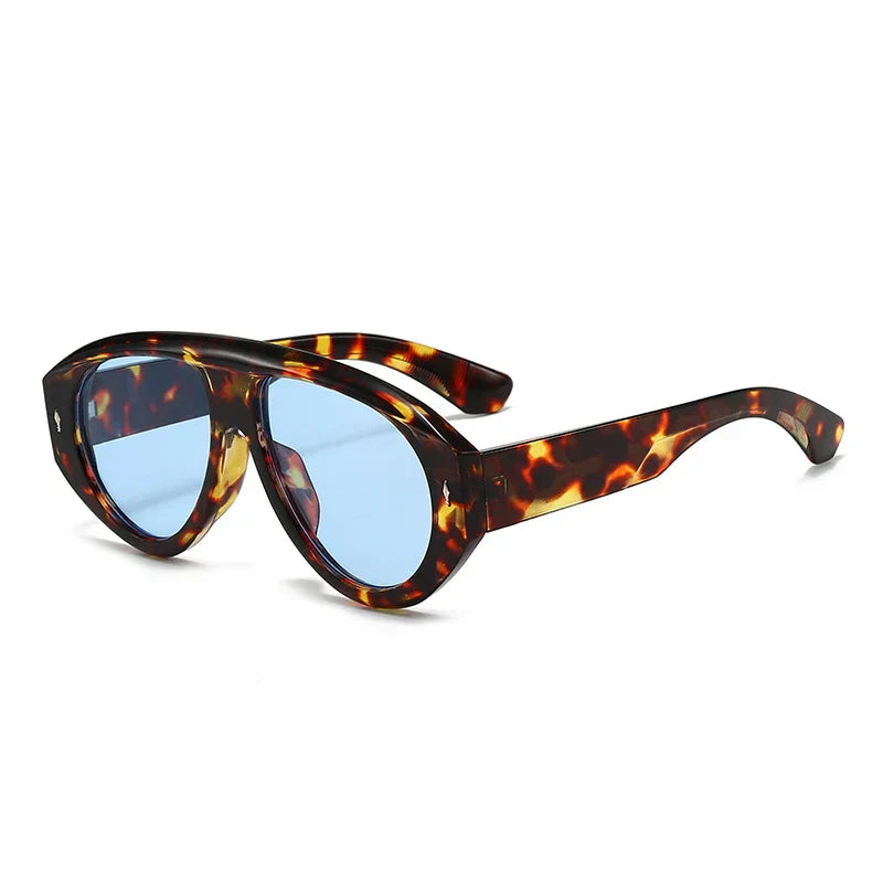NAPOLI - Sluneční brýle typu Aviator z acetátu