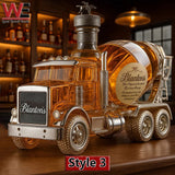 Cementová míchačka Whiskey láhev